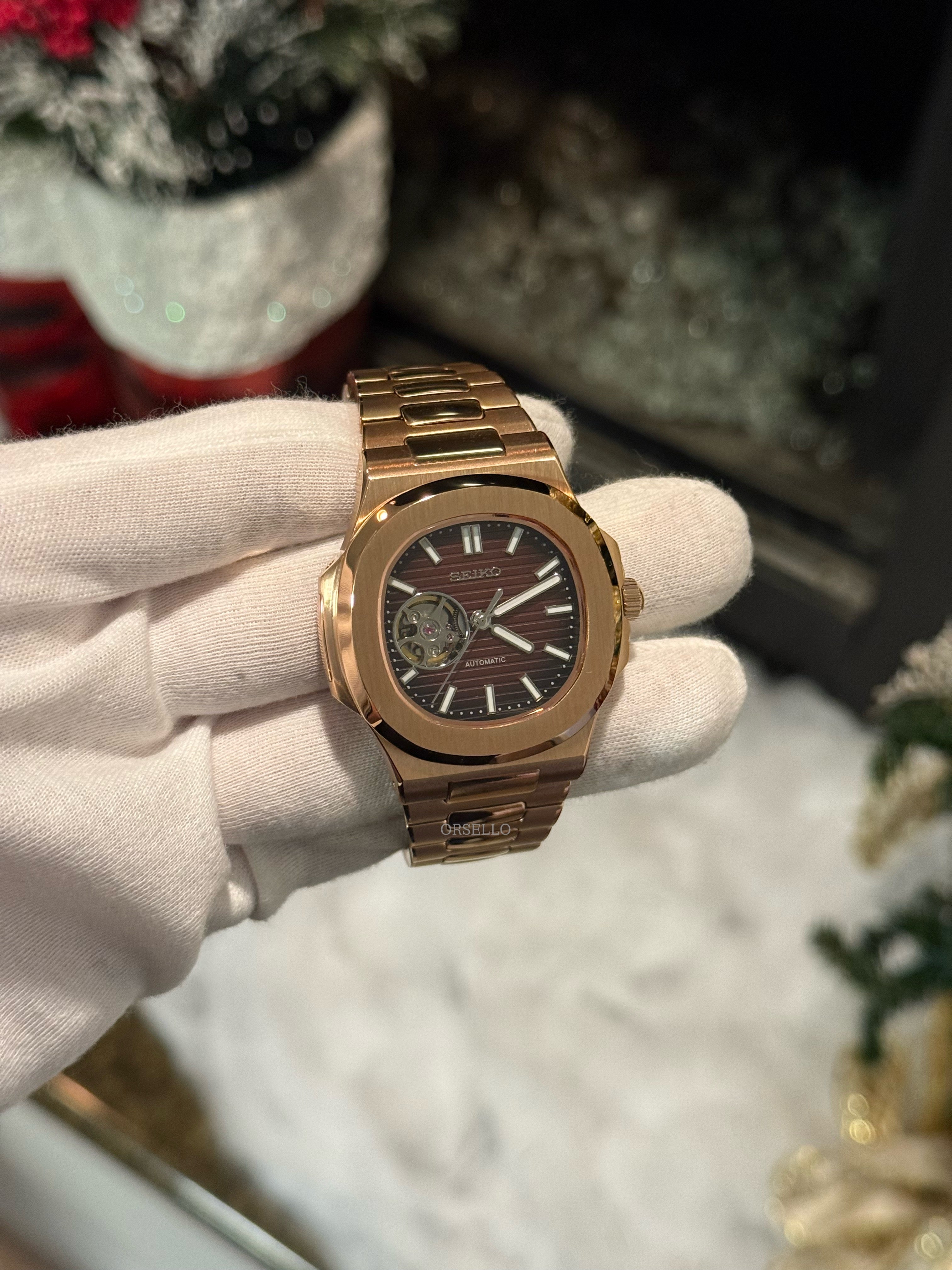 GRAND HARBOR | Open Heart Rose Gold