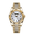 CLASSIC DAY & DATE | Gold Arabic White
