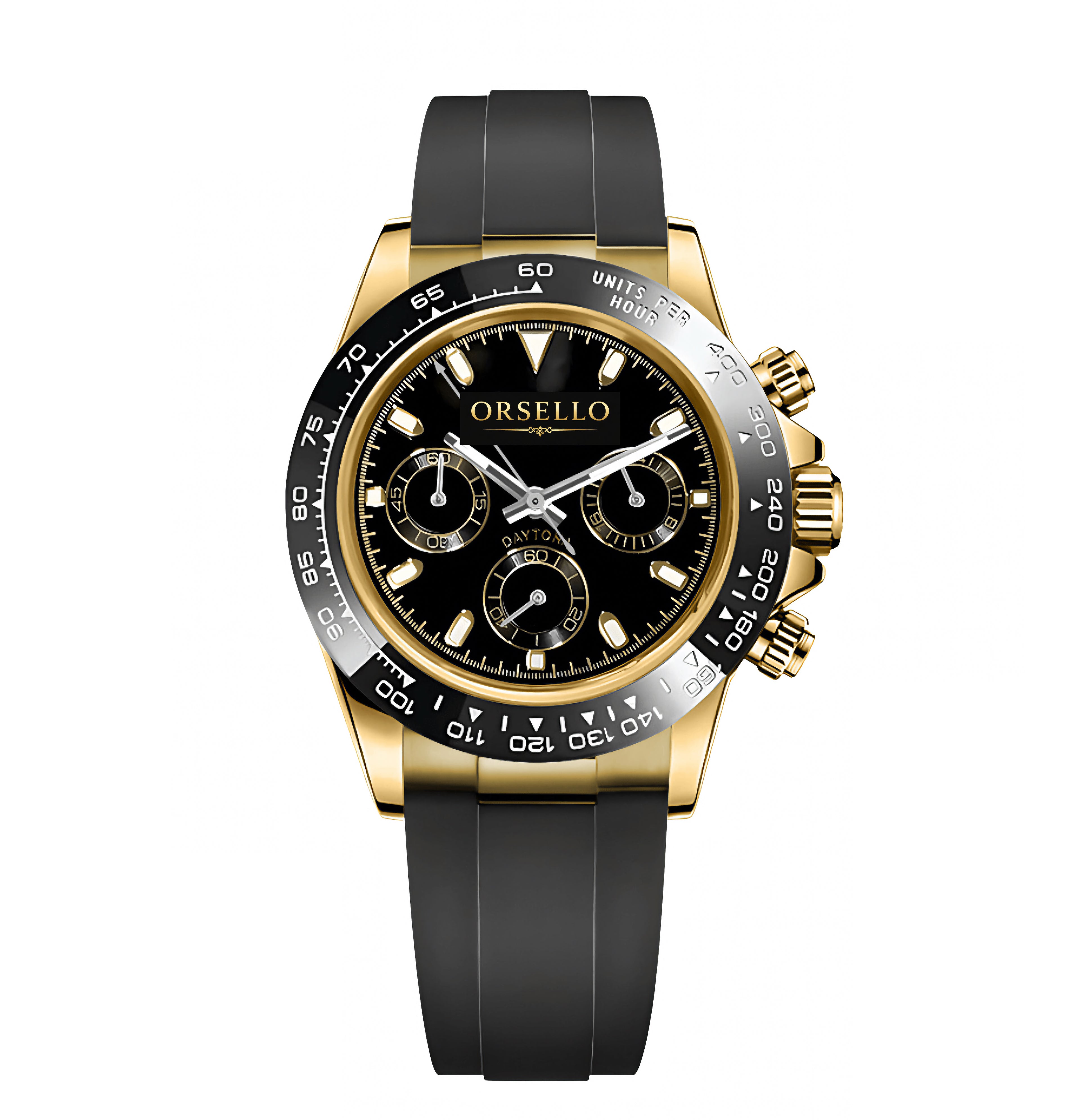 CHRONOGRAPH | Gold Black