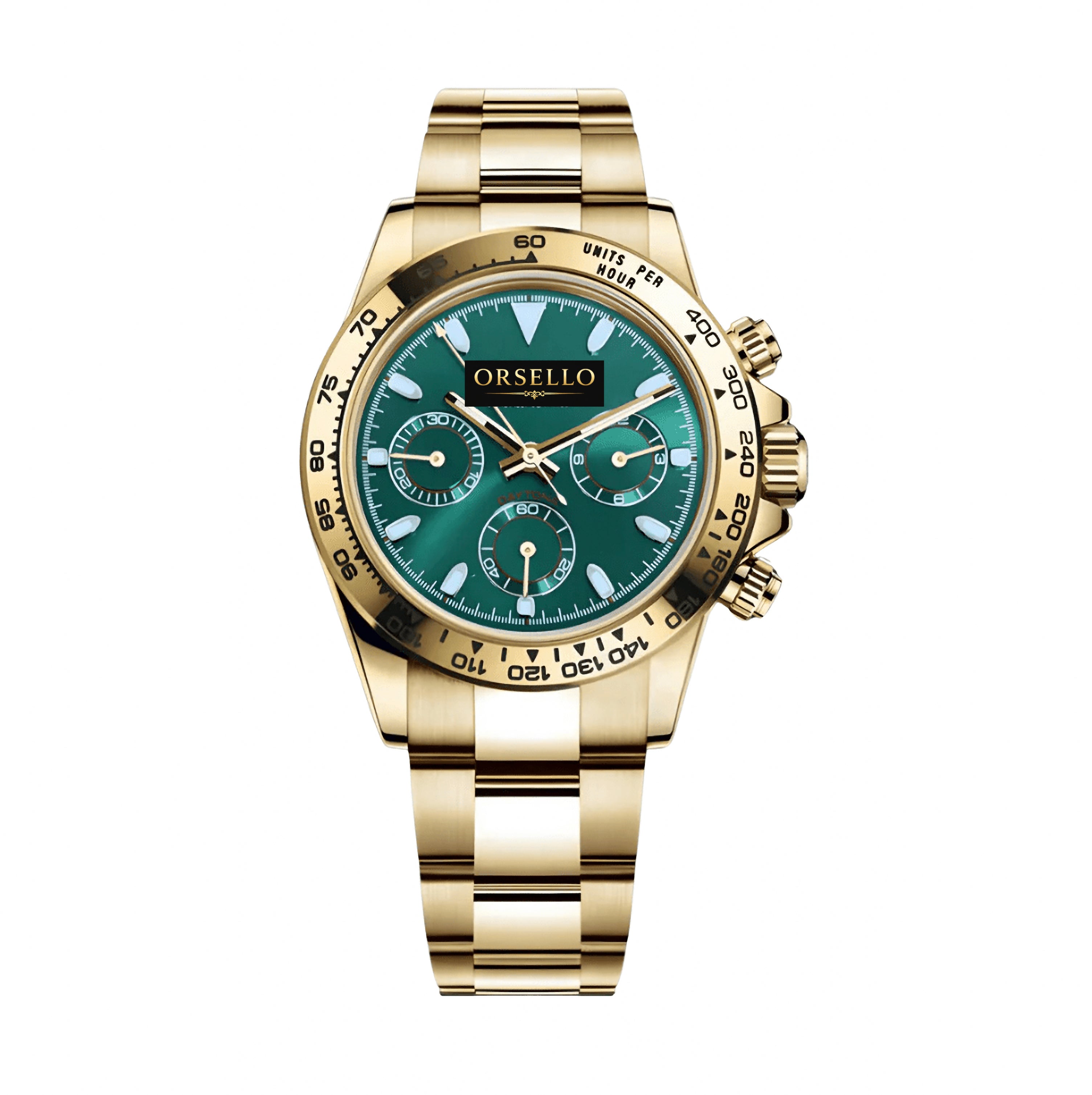 CHRONOGRAPH | Green & Gold