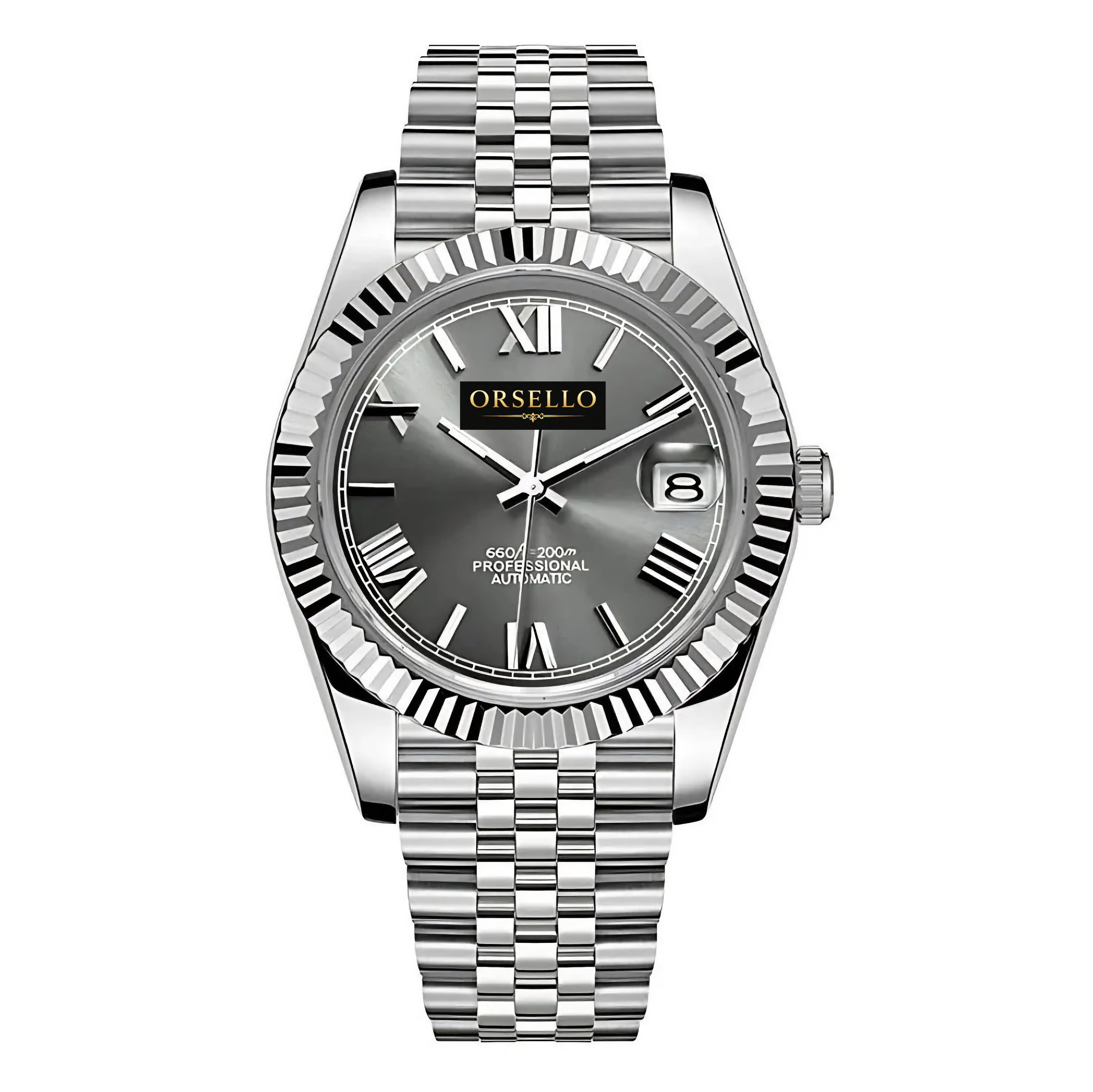 CLASSIC DATE | Grey Roman