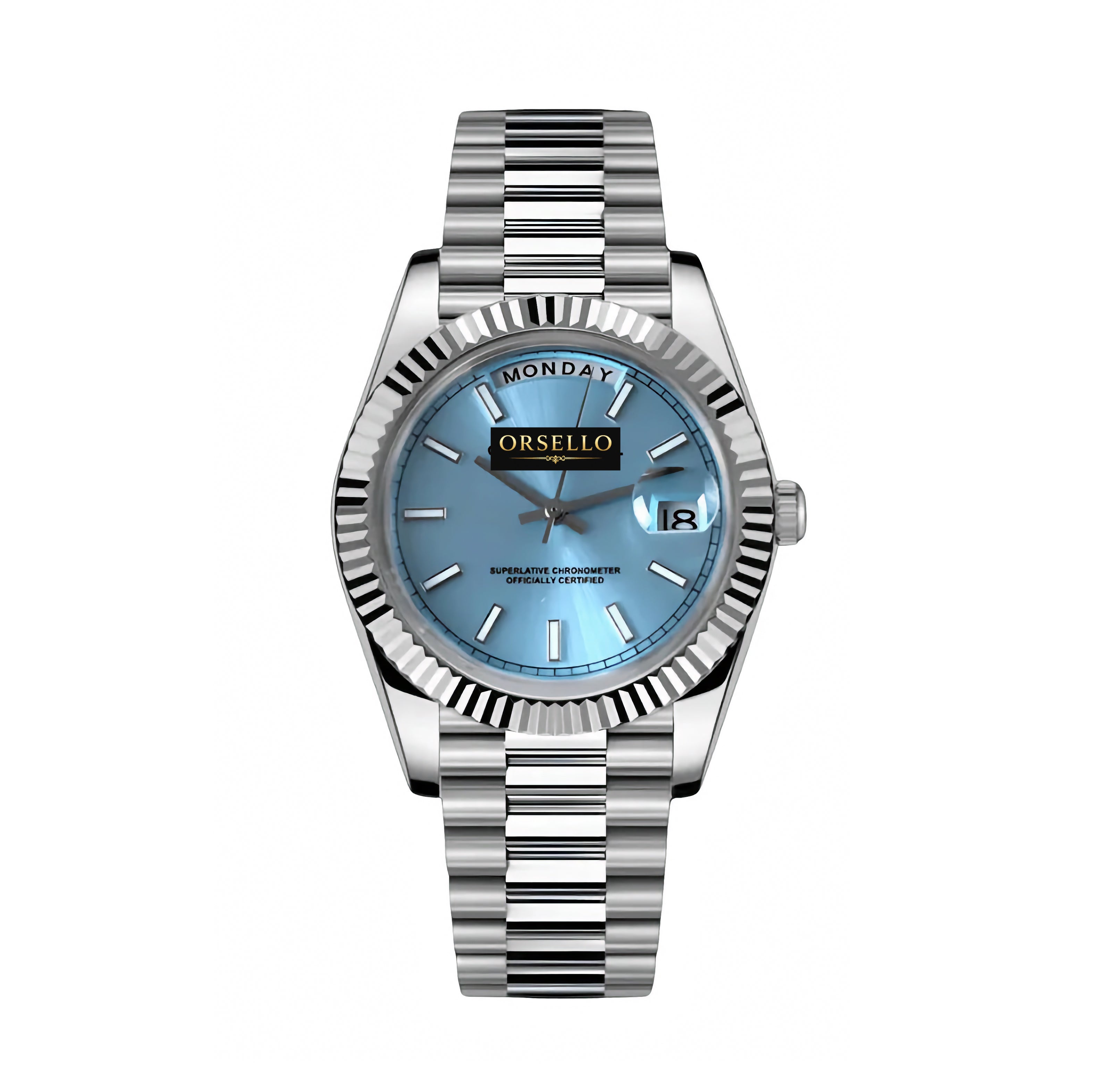 CLASSIC DAY & DATE | Ice Blue