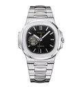 GRAND HARBOR | Open Heart Silver - Black