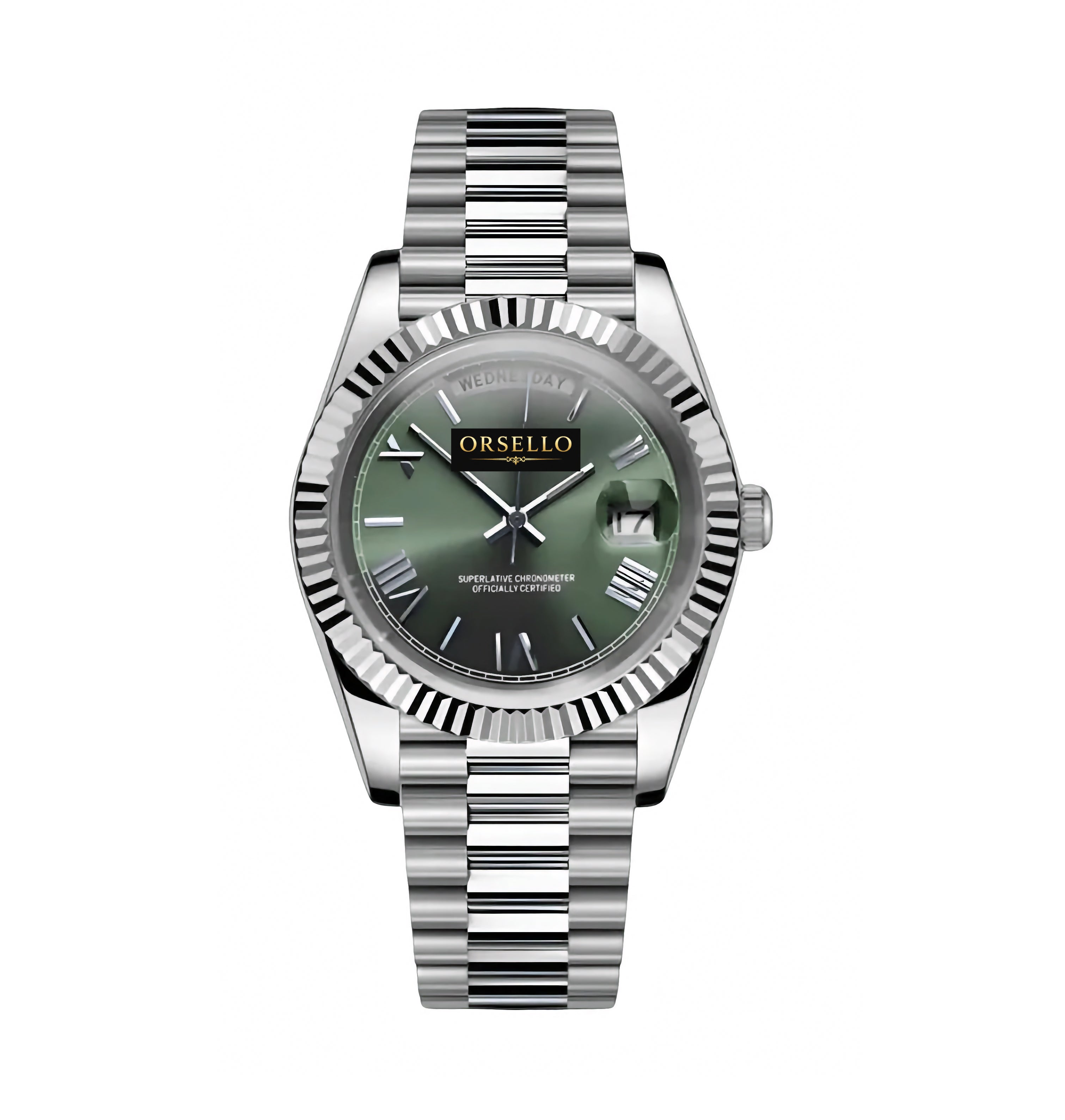 CLASSIC DAY & DATE | Roman Olive Green