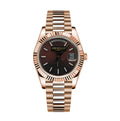 CLASSIC DAY & DATE | Rose Gold Chocolate