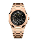 OCTAGONAL STEEL | Skeleton Rose Gold