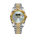 CLASSIC DATE | Two-Tone Classic White