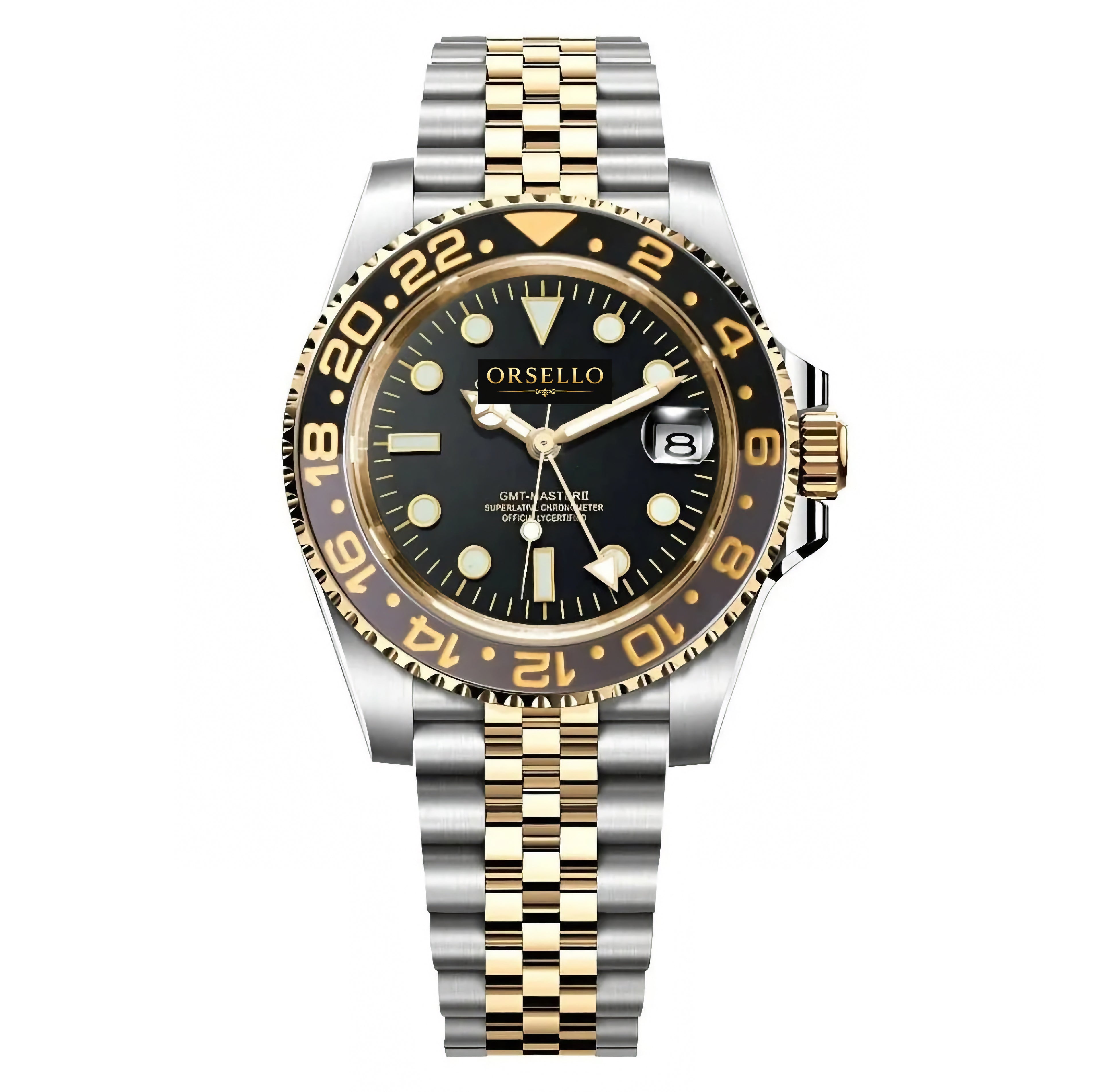 GMT | Two-Tone Gold Black