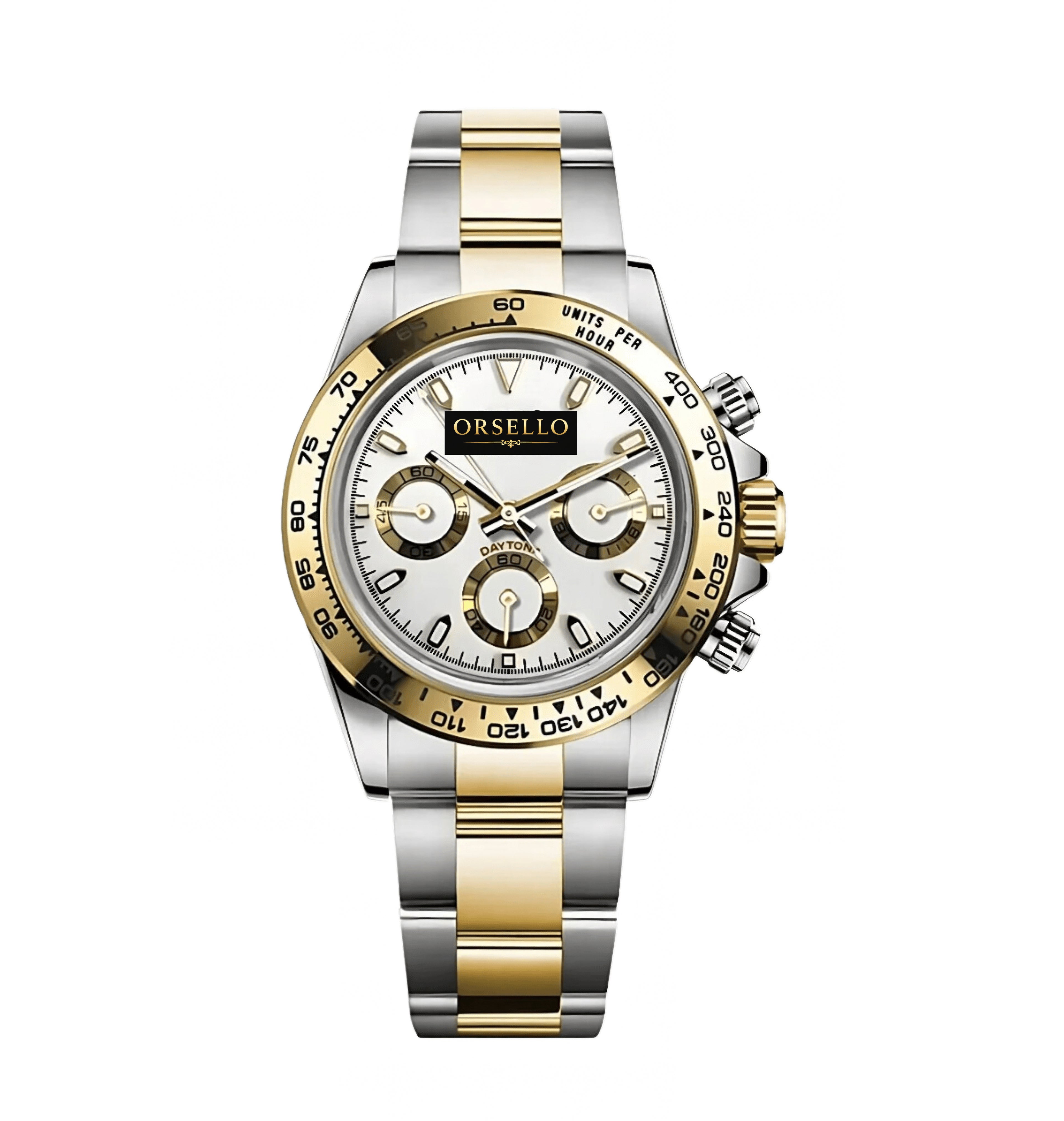 CHRONOGRAPH | Two-Tone Gold White