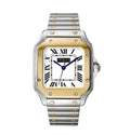 SQUARE LUXE | Two-tone White Roman