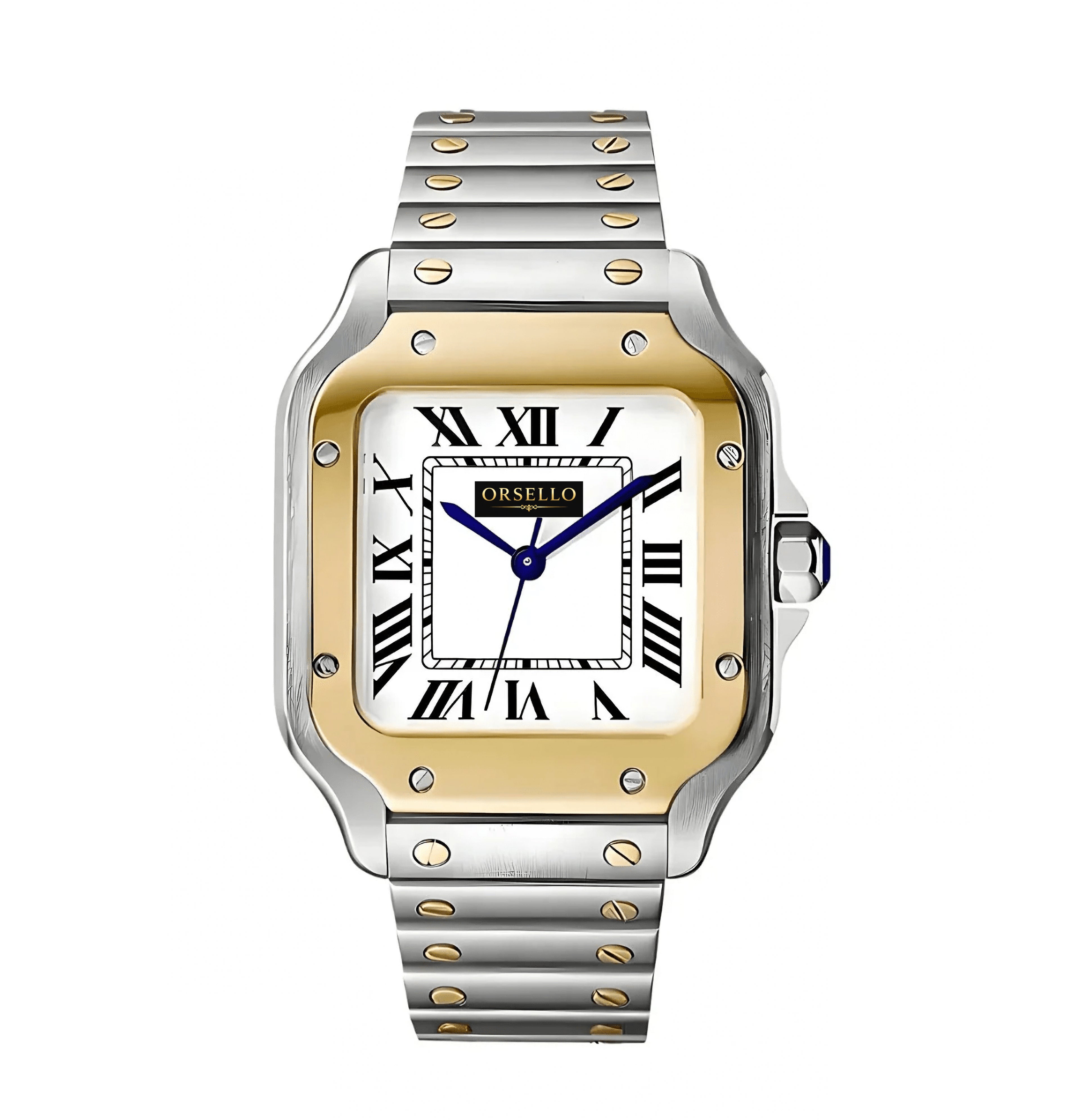 SQUARE LUXE | Two-tone White Roman