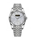CLASSIC DATE | White Textured Arabic